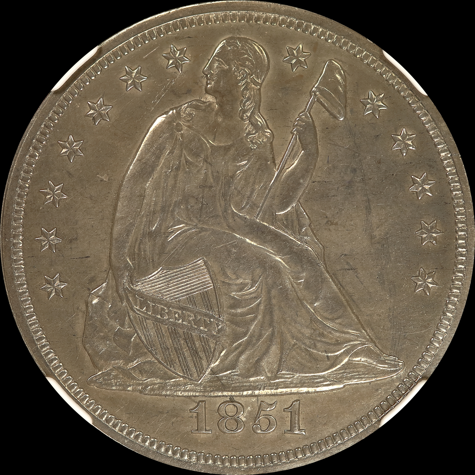 1851 Unc_Details Obverse