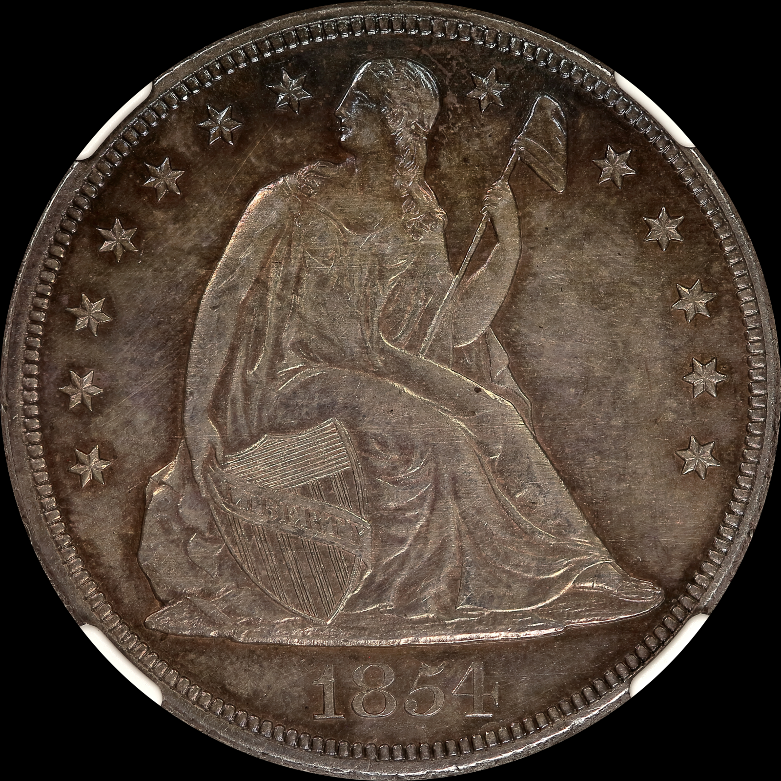 1854 MS62 Obverse