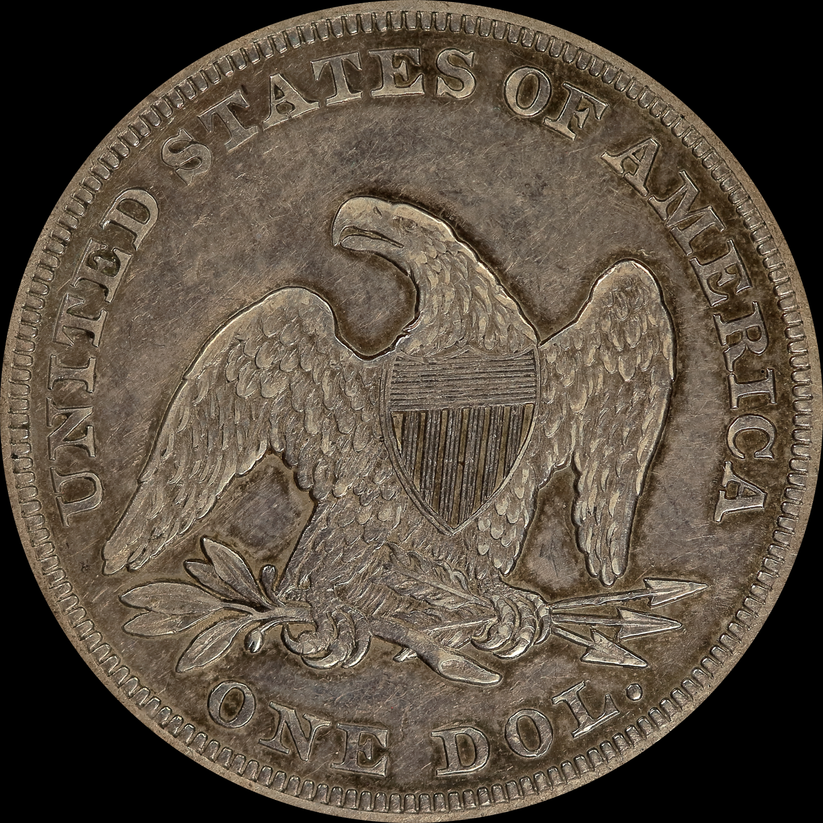 1855 AU50 Reverse