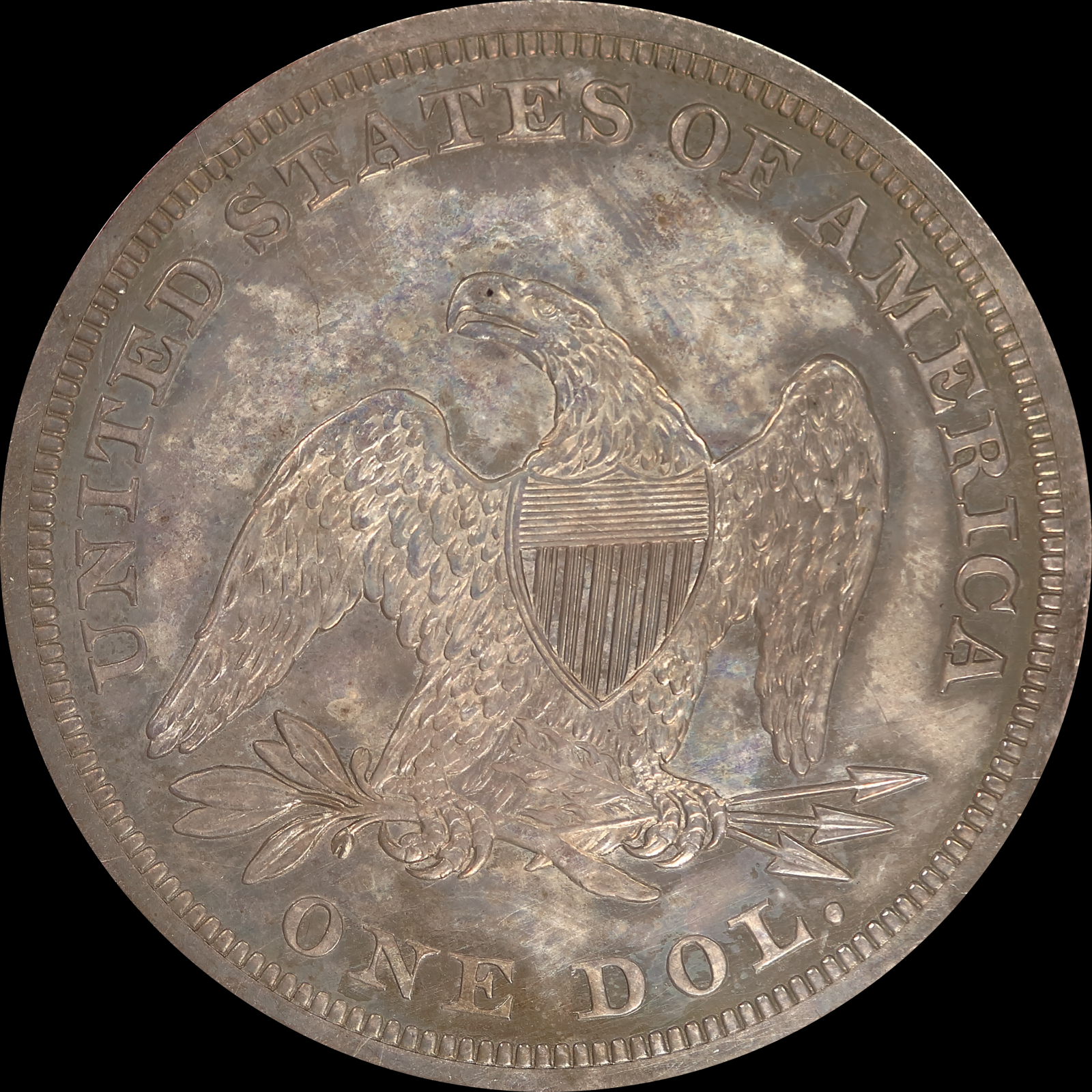 1858 PR63 Reverse