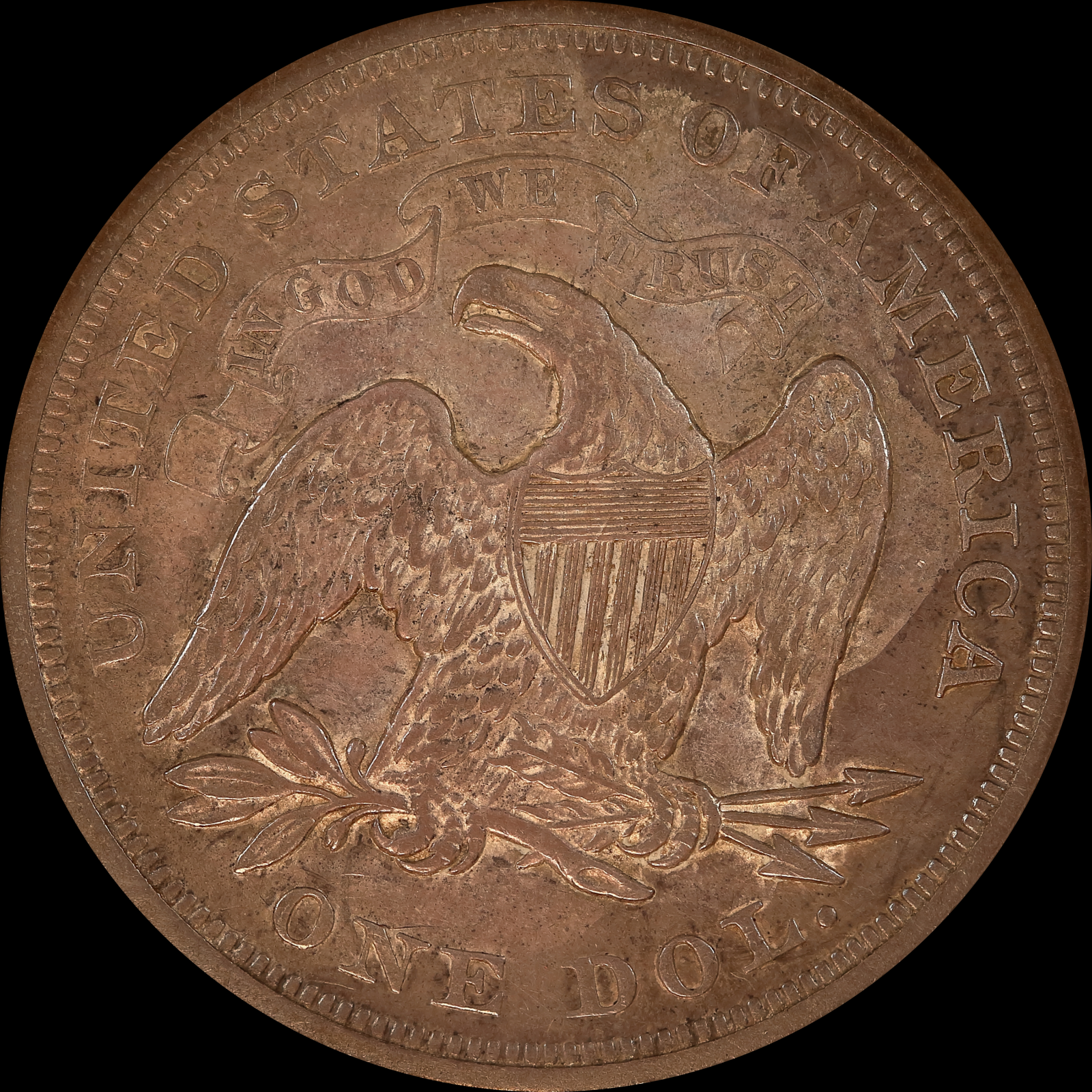 1871 AU53 Reverse