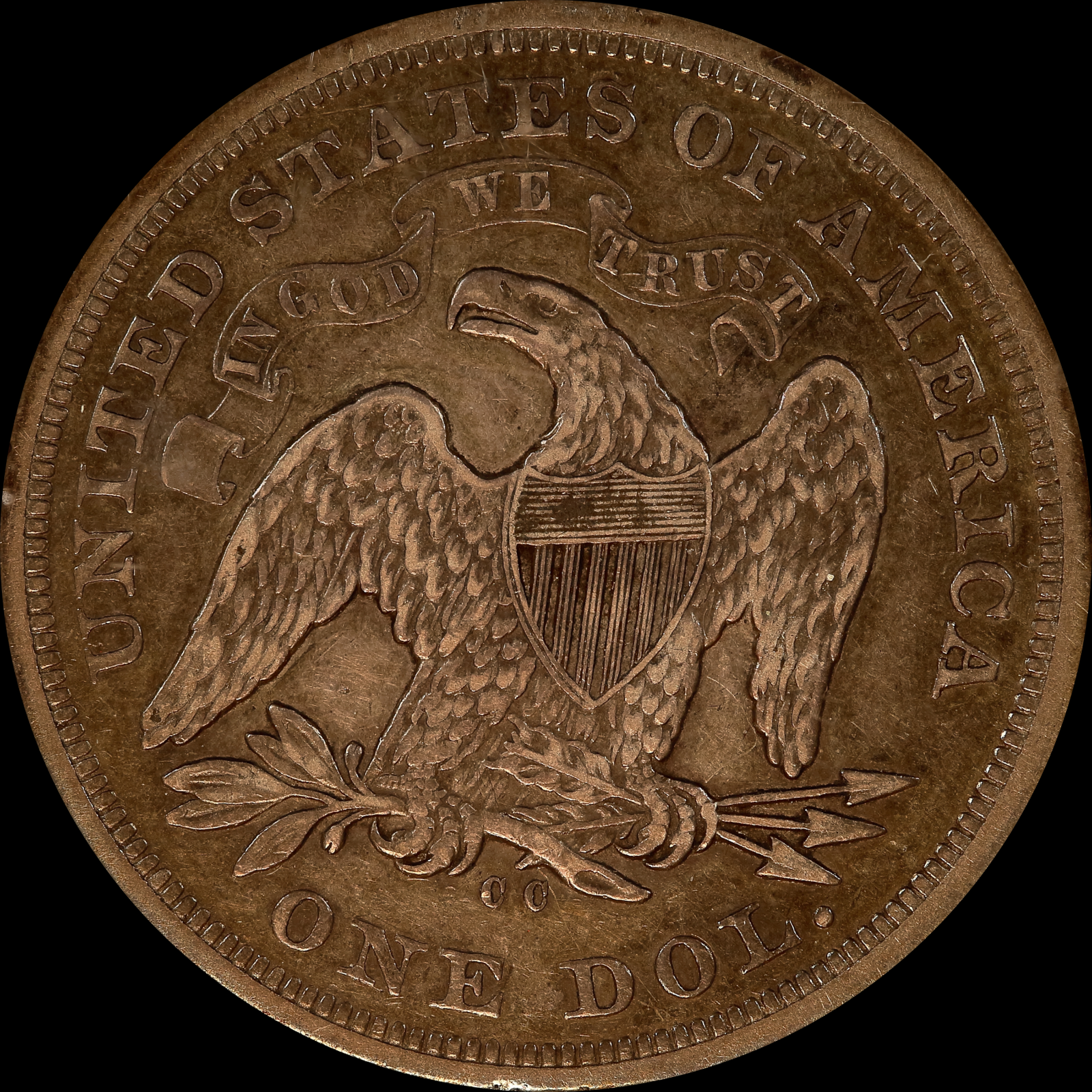1872-CC XF40 Reverse