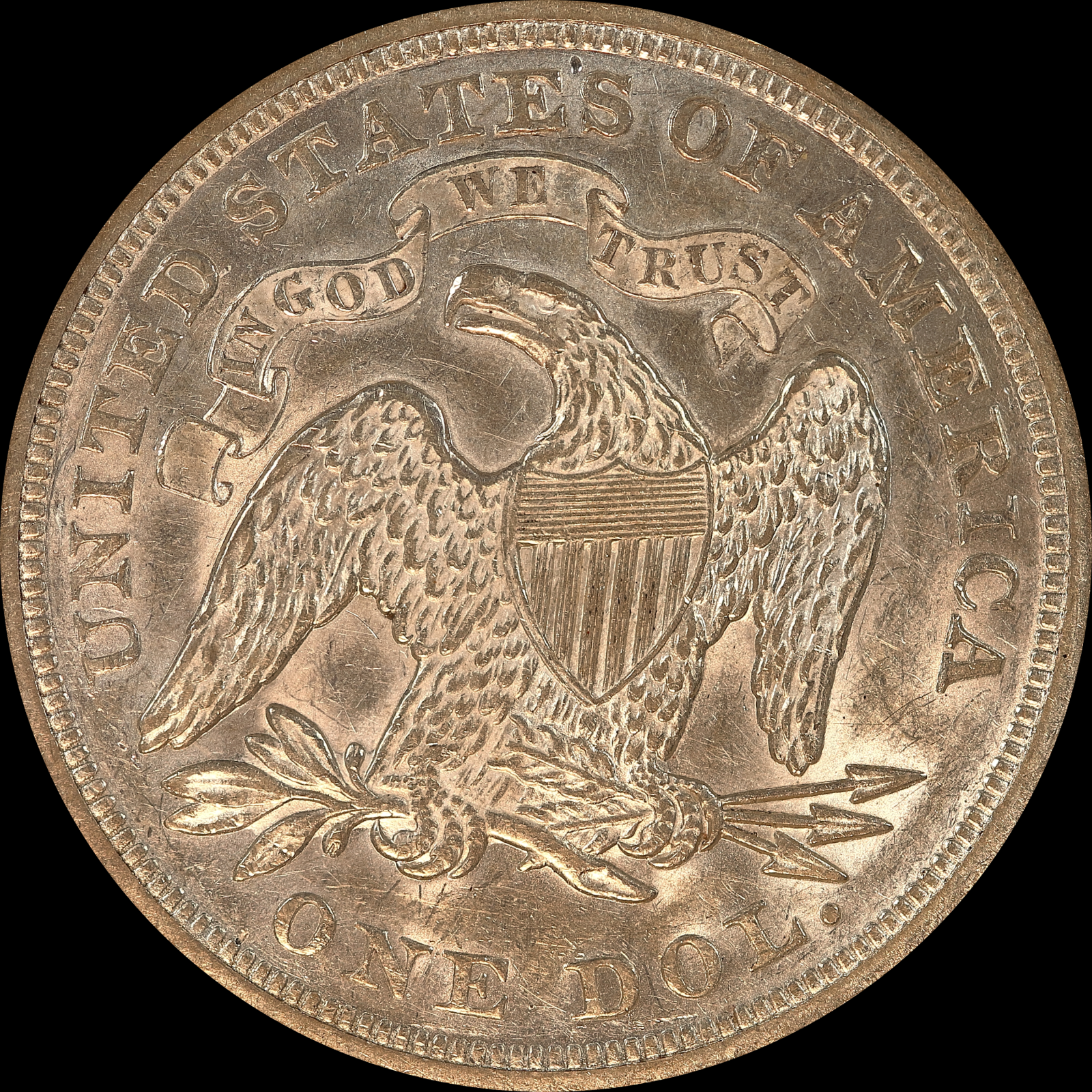 1873 AU58 Reverse